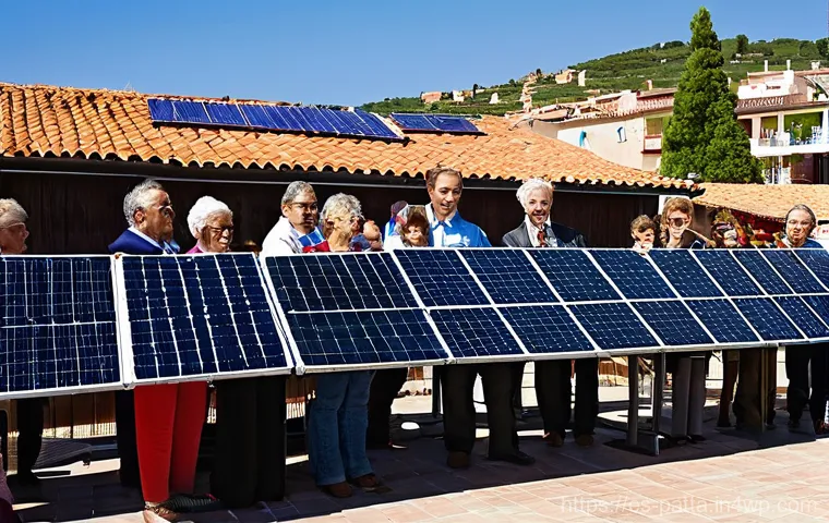기후 변화 대응을 위한 시민과 정부의 파트너십 - **Prompt 2: Collaborative Water Management in Rural Andalusia**
    "In a sun-drenched, arid landsca...