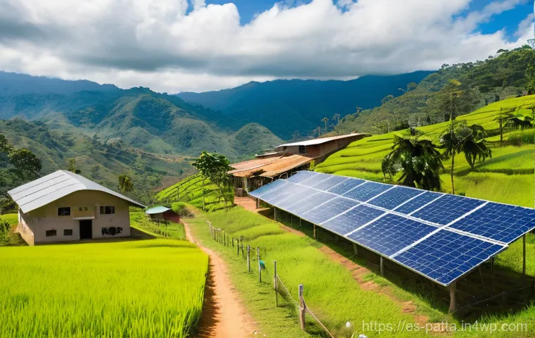 기후 위기와 농촌 지역의 대응 모델 - **Prompt:** A vibrant and lush landscape image of a regenerative farm in Oaxaca, Mexico. The soil ap...